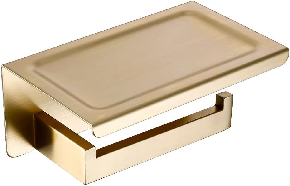Brushed Gold Bathroom Accessories Set Toilet Brush Holder Toilet Paper Towel Bar Rail Rack Hanger Hook Soap Dish Hardware,Shelf Paper Holder