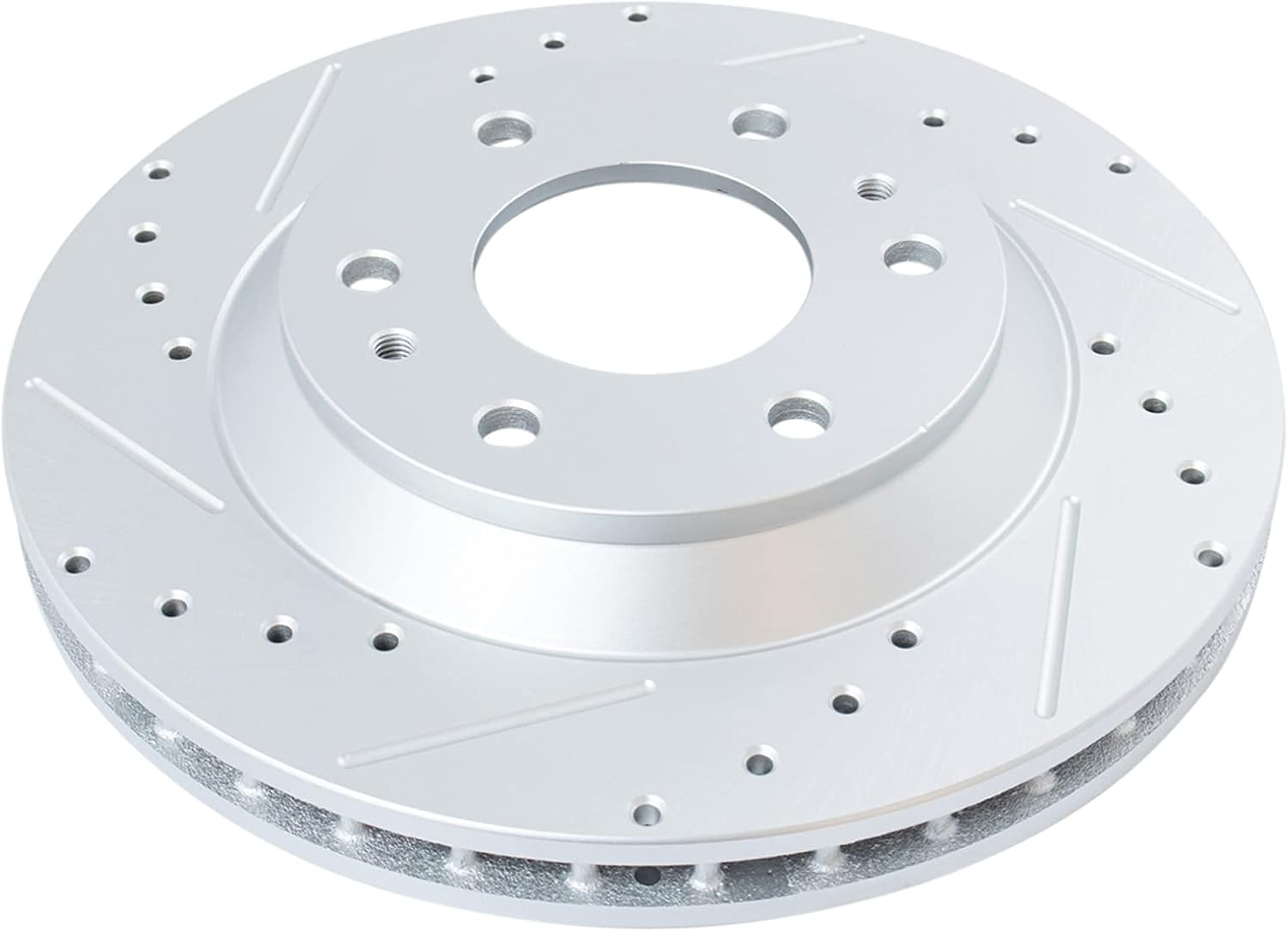 TRQ Performance Front Brake Pad and Rotor Set Ceramic Vented Coated Rotors Calipers Compatible with 2004-2005 Isuzu Ascender