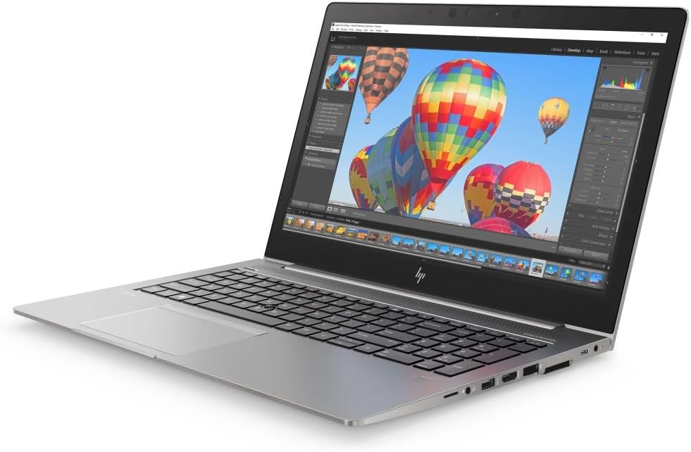 HP Zbook 15 G5 15.6' Laptop Core i7-8850H 2.60 GHz 32GB RAM 256GB Solid State Drive Windows 11 Pro (Renewed)
