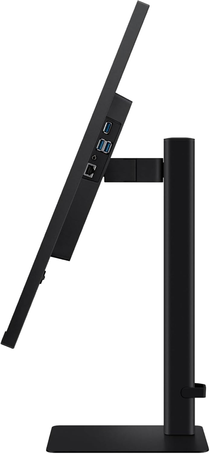 SAMSUNG 32-Inch ViewFinity S8 (S80UD) 4K UHD High Resolution Monitor with HDR10, USB-C, Height Adjustable Ergonomic Stand, Built-In KVM Switch, Advanced Eye Care, LS32D804UANXGO