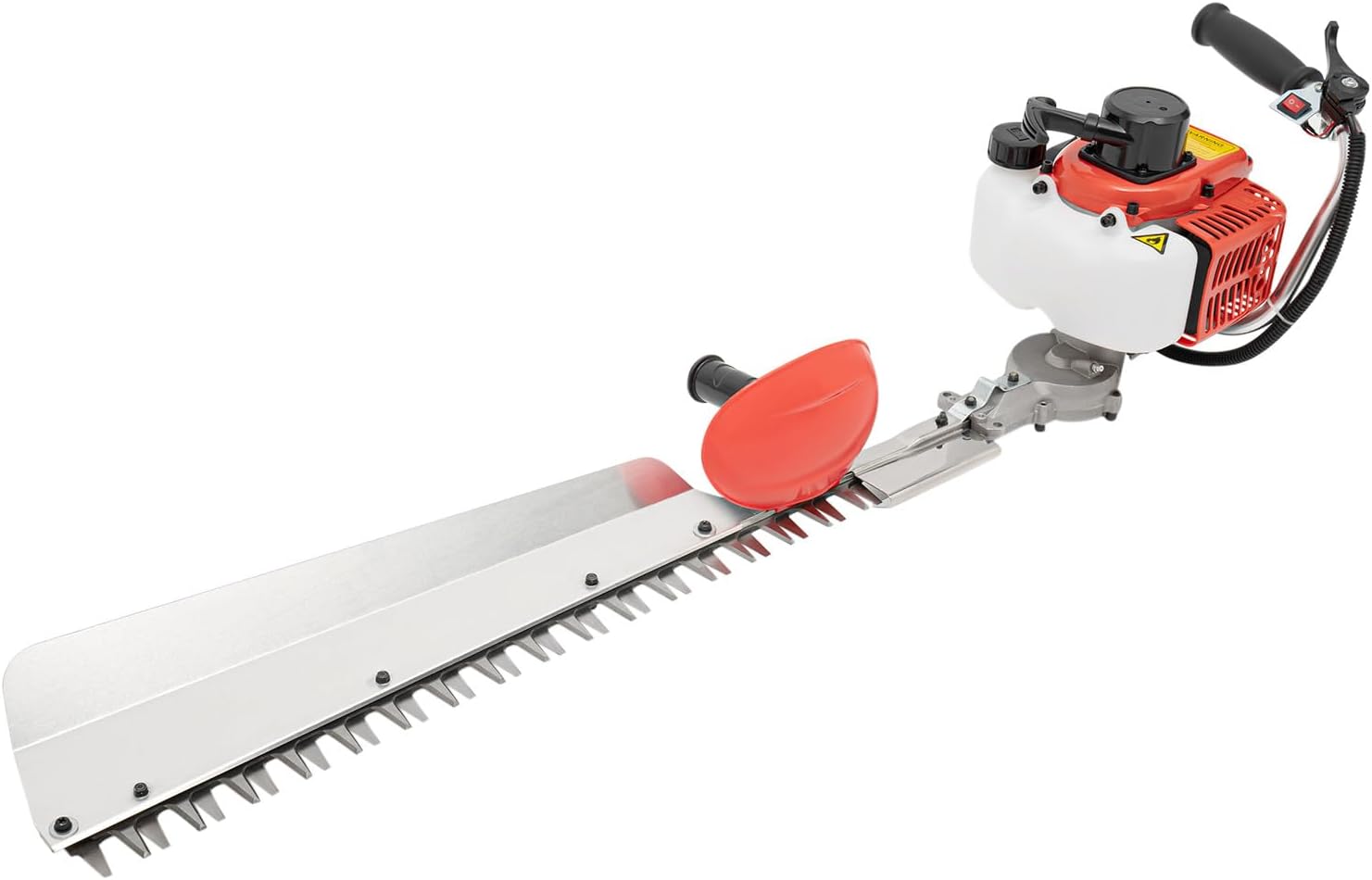 Gas Hedge Trimmer,22.5CC Single Edge Hedge Trimmer,Handheld,Lightweight,with Practical Air Filter Fuel Oil Mixing Bottle & Gloves, Garden Bush Trimmer Tool for Gardening Modeling,Greening Pruning