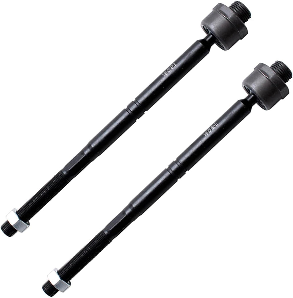 Detroit Axle - Front Brake Kit for Avalanche Silverado Sierra 1500 GMC Yukon Chevy Tahoe, Disc Brake Rotors Ceramic Brake Pads Lower Ball Joints Sway Bars Tie Rods Boots Replacement