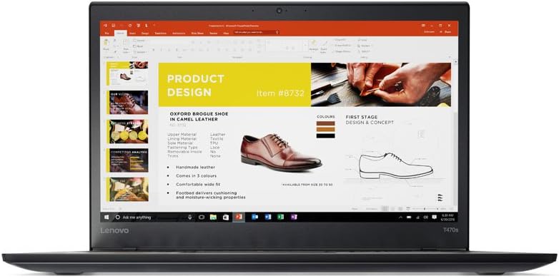 Lenovo ThinkPad T470s 14'' FHD (1920x1080) IPS Business Laptop (Intel Dual-Core i5-6300U, 12GB DDR4 RAM, 512GB PCIe NVMe M.2 SSD) Backlit, Fingerprint, Thunderbolt 3, Type-C, Windows 10 Pro