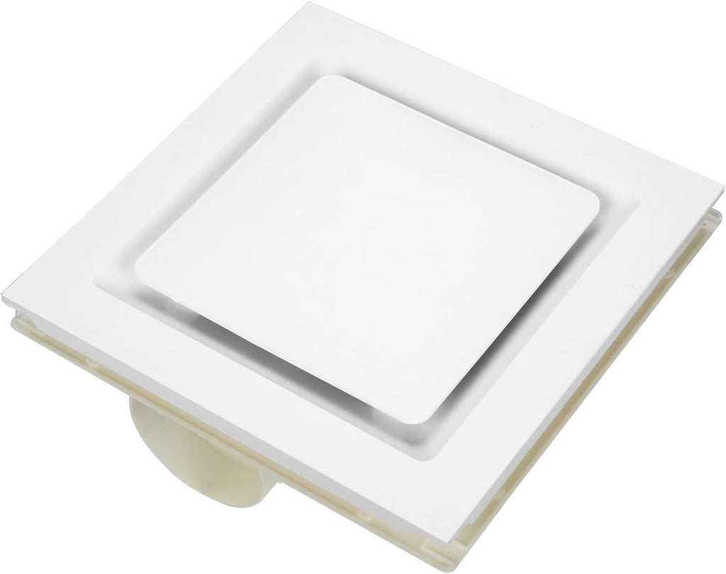 40W Ceiling Type Ventilation Fan - Powerful and Quiet Ducted Exhaust Fan for Kitchen and Bathroom - Keep Your Home Fresh with this Home Ventilation System - White/Silver/Gold