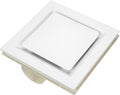 40W Ceiling Type Ventilation Fan - Powerful and Quiet Ducted Exhaust Fan for Kitchen and Bathroom - Keep Your Home Fresh with this Home Ventilation System - White/Silver/Gold