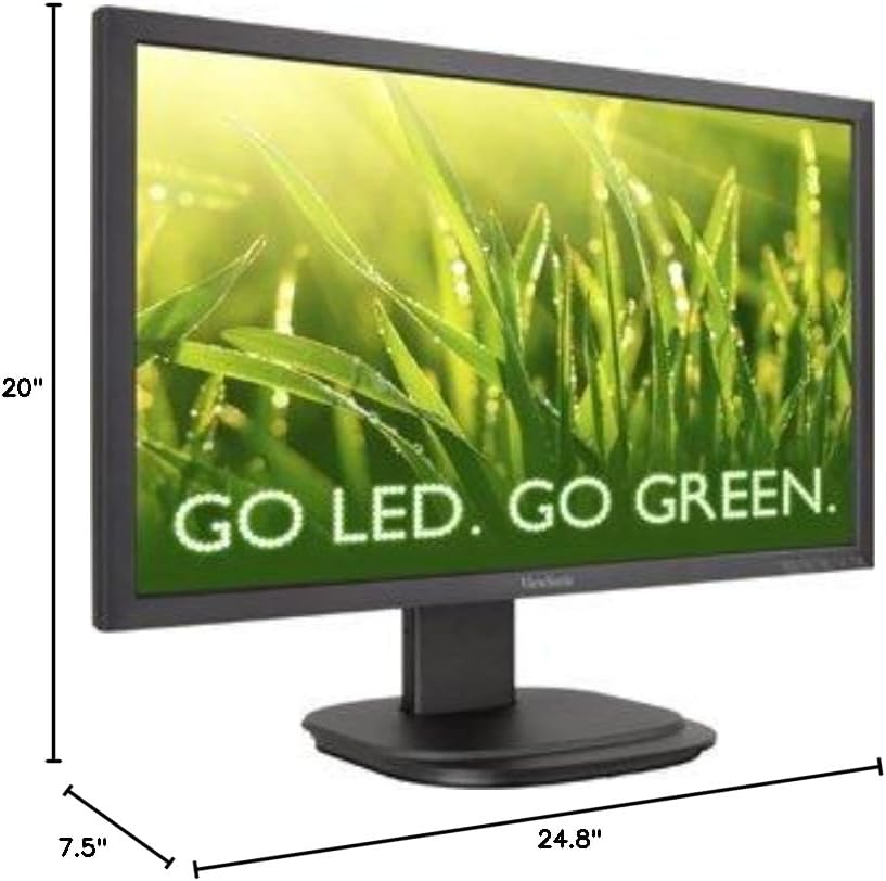 ViewSonic 24' 1920x1080 20,000,000:1 Widescreen LED Monitor VG2439M-TAA