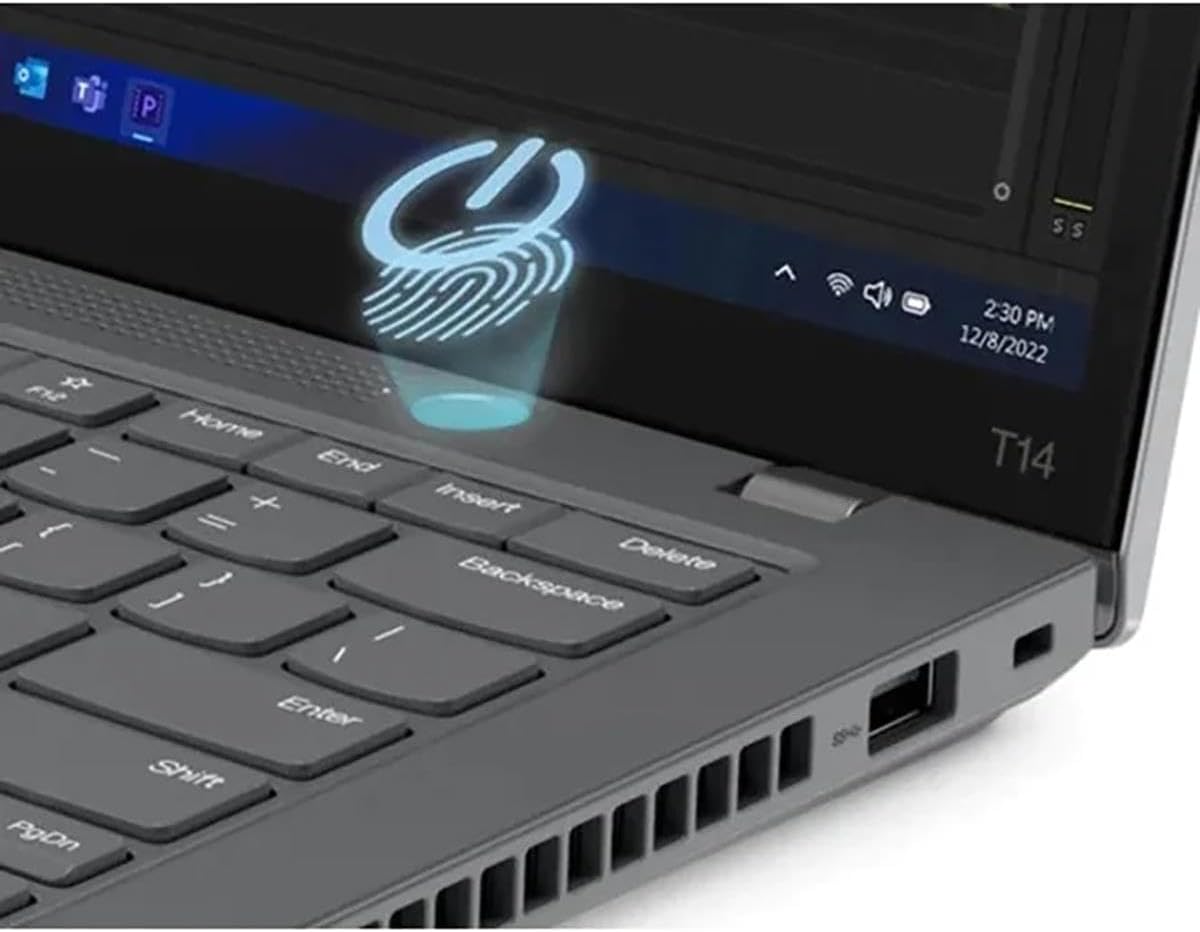Lenovo ThinkPad T14 Gen 3 21CF005TUS 14' Notebook - WUXGA - 1920 x 1200 - AMD Ryzen 5 PRO 6650U Hexa-core (6 Core) 2.90 GHz - 16 GB Total RAM - 16 GB On-Board Memory - 256 GB SSD - Thunder Black