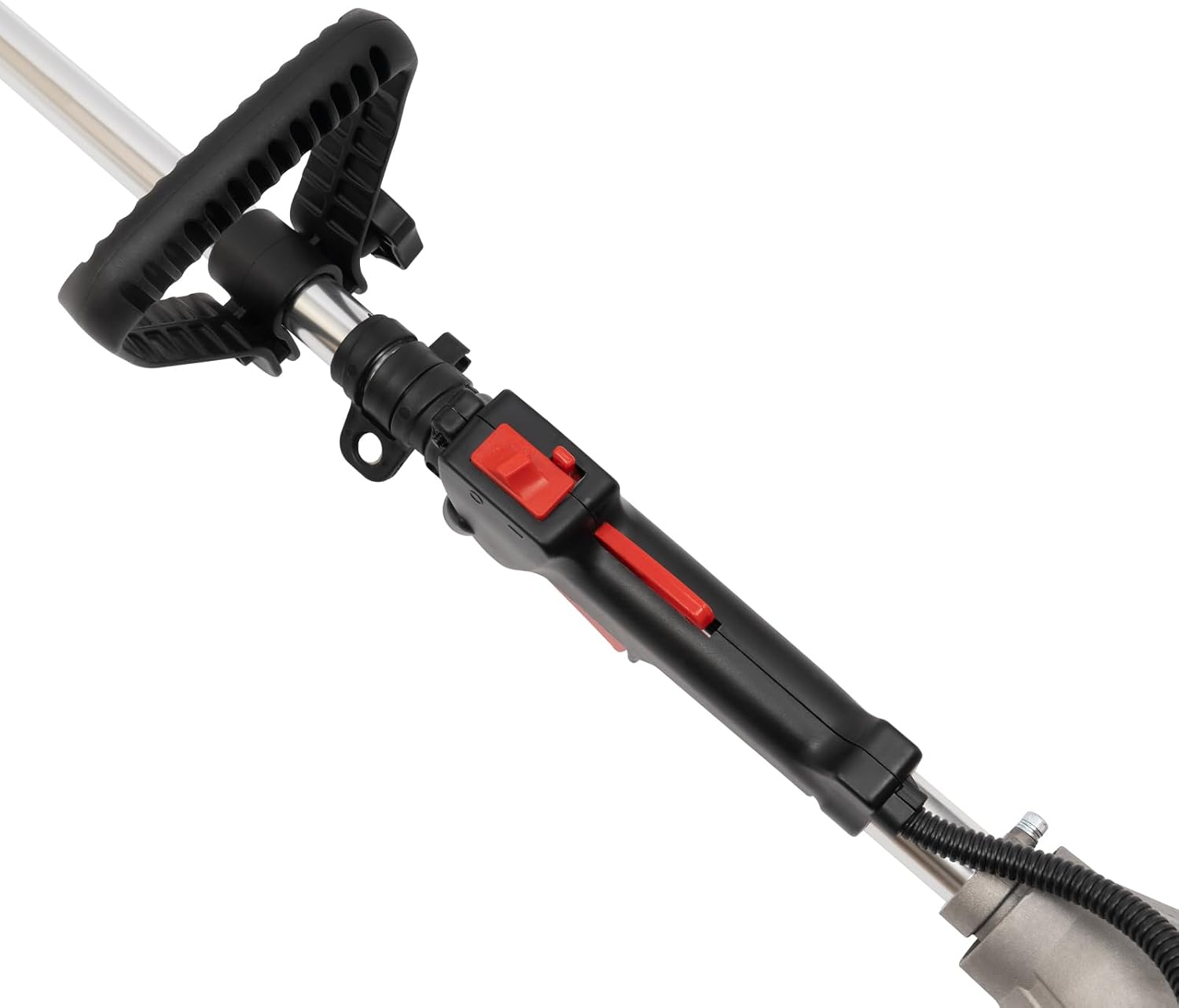 YIYIBYUS 33CC Weed Wacker Eater Gas Powered, 2-Cycle 5.74FT String Trimmer/Edger with Two Blade Heads, Lawn Mower Hedge Trimmer with Rubber Handle & Shoulder Strap
