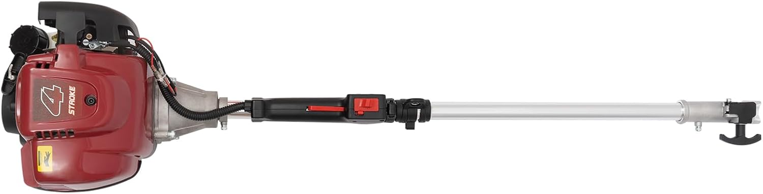 Weed Wacker Gas Powered, 35.88CC Cordless String Trimmer/Edger, 4 Stroke Hedge Trimmer and Brush Cutter Blade Pole Saw, Multi Yard Care Tool Lawn Equipment, Goggles & Shoulder Strap Included