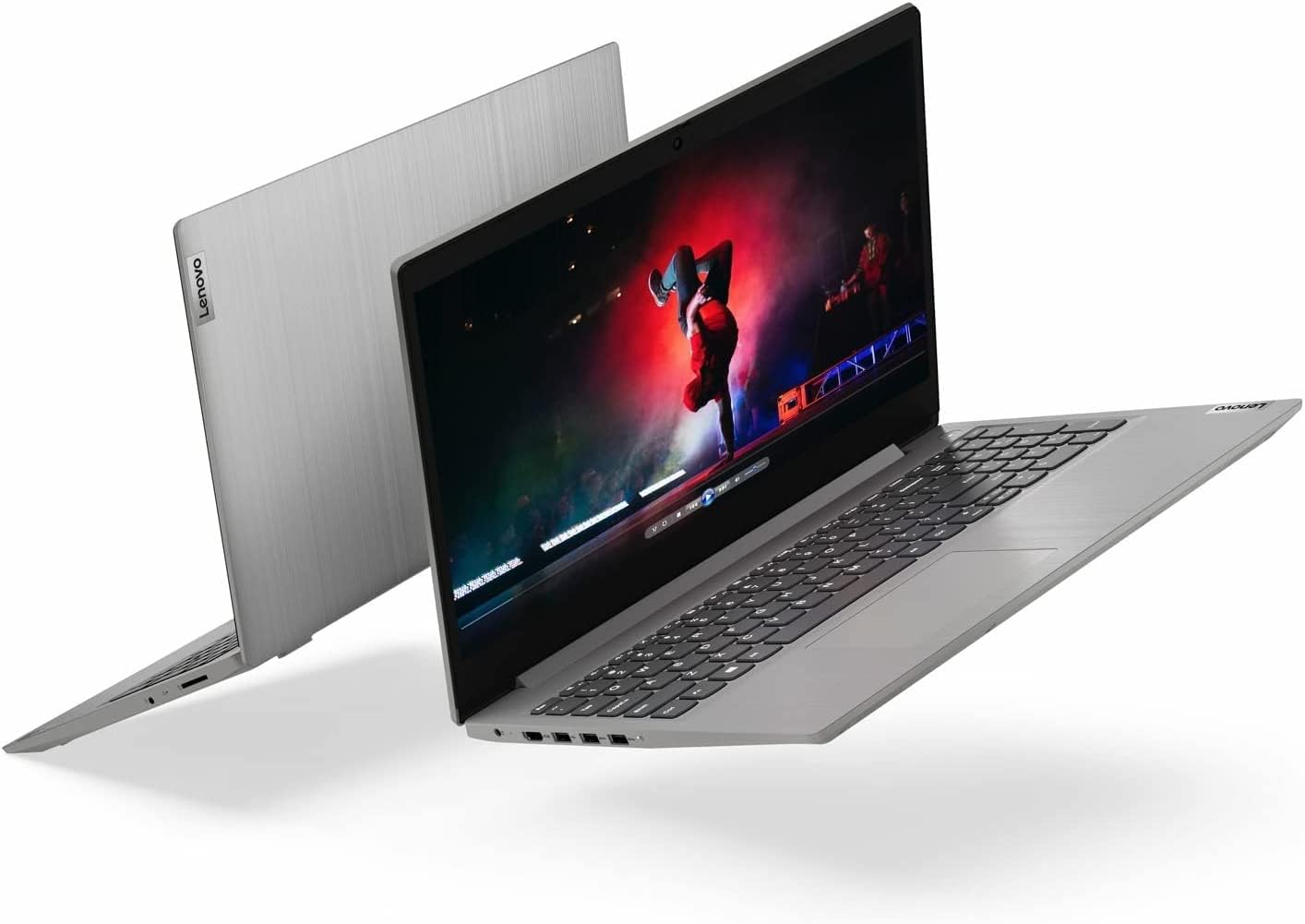 Lenovo IdeaPad 3i 15' HD Touchscreen Laptop with Office 365, Intel Core i3-1115G4 Processor, 8GB RAM 256GB SSD, 256gb 9H Docking Station, WiFi 6, Webcam, Bluetooth, Windows 11 Home, Grey