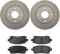Rotors and Brake Pads 6PCs Front Automotive Replacement Brake Kits for Ford Fiesta 1.6L 2011 2012 2013 2014 2015 2016 2017 2018 2019, for Ford Fiesta 1.0L 2014 2015 2016 2017
