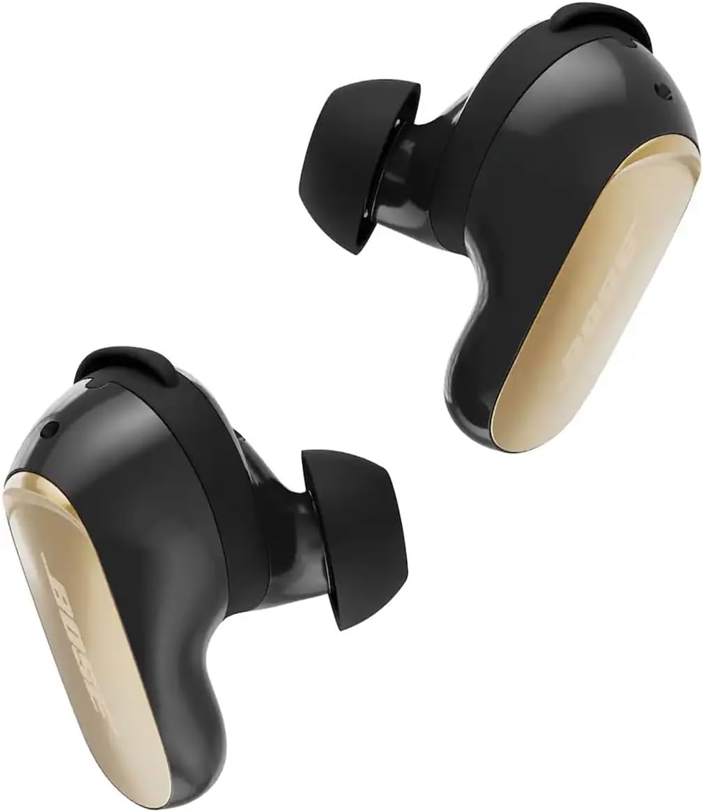 Bose QuietComfort 2nd Gen Ultra Wireless Noise Cancelling Earbuds - Desert Gold, with Wall Charger