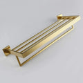 Towel Rack Multi-Function Towel Rack Home Towel Shelf with Wall Mounted Gold Polished Towel Bathroom Accessory Storage/Towel Shelf with Towel Rack It's so Kind of You