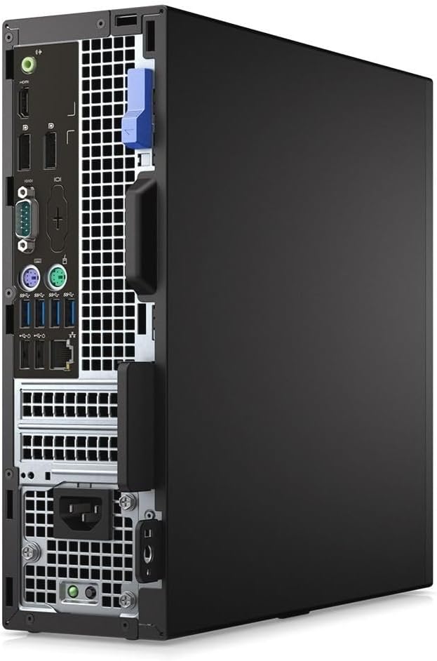 Dell OptiPlex 5040 SFF PC Desktop Computer, with New 24' FHD Monitor, Core i5-6500, 8GB RAM, 256GB SSD, Keyboard & Mouse, WiFi, Windows 11 Pro (Renewed)