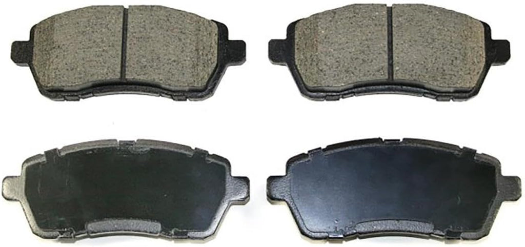 3pcs Front Ceramic Brake Pad and Rotor Brake Kit Replace 10514540, D1454C fits Ford Fiesta 1.6L 2011 2012 2013 2014 2015 2016 2017 2018 2019, fits Fiesta 1.0L 2014 2015 2016 2017