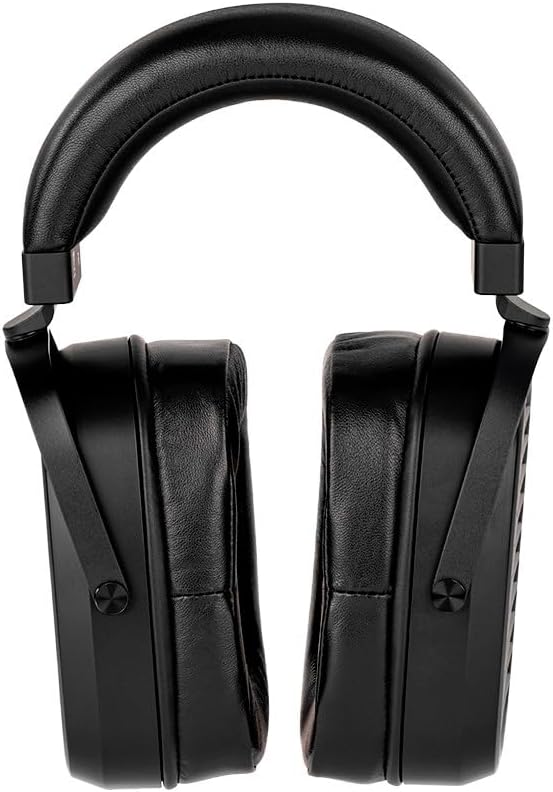Monoprice Monolith AMT Headphones - Open Back Design, Comfort with Changeable Earpads, Mini 4-Pin XLR Headphone Connectors, 32 Ohm Nominal Impedance, 6 Foot Cable and 1/4 Inch to 3.5mm Adapter, Black