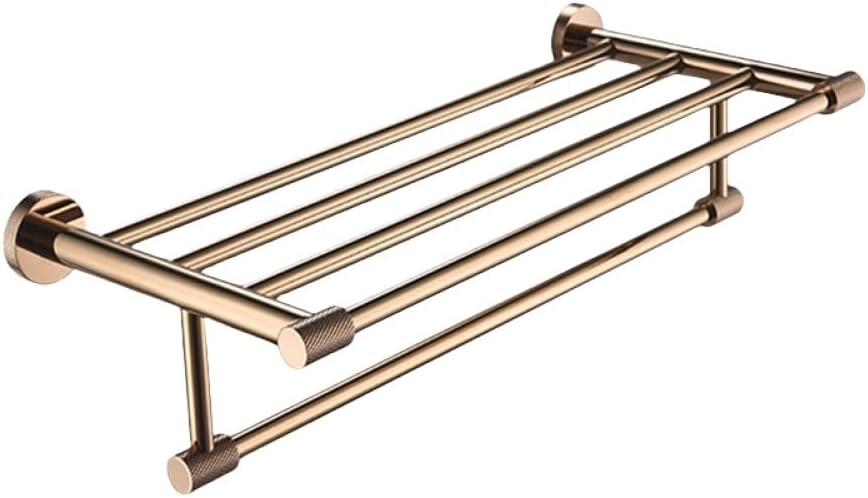 Rose Gold Stainless Steel Wall Hook Toilet Paper Holder Towel Bar Bathroom Accessories,Towel Rack