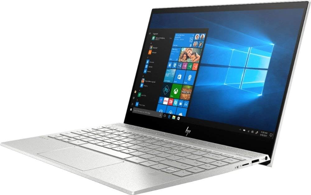 2020 HP Envy 13.3' 4K Ultra HD Touch-Screen Laptop 10th Gen Intel i7-1065G7 8GB DDR4 Memory 512GB SSD WiFi 6 Bluetooth 5.0 Weigh 2.6 lbs. Natural Silver