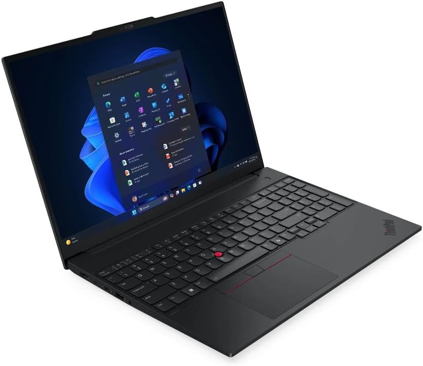 Lenovo ThinkPad E16 Gen 3 AI Business Laptop 16' Touchscreen FHD+ Display (Intel Ultra 5-225U, 32GB DDR5, 512GB PCIe SSD, Backlit KB, Fingerprint, RJ-45, WiFi 6E +BT, 1080p Webcam, Win 11 Pro)