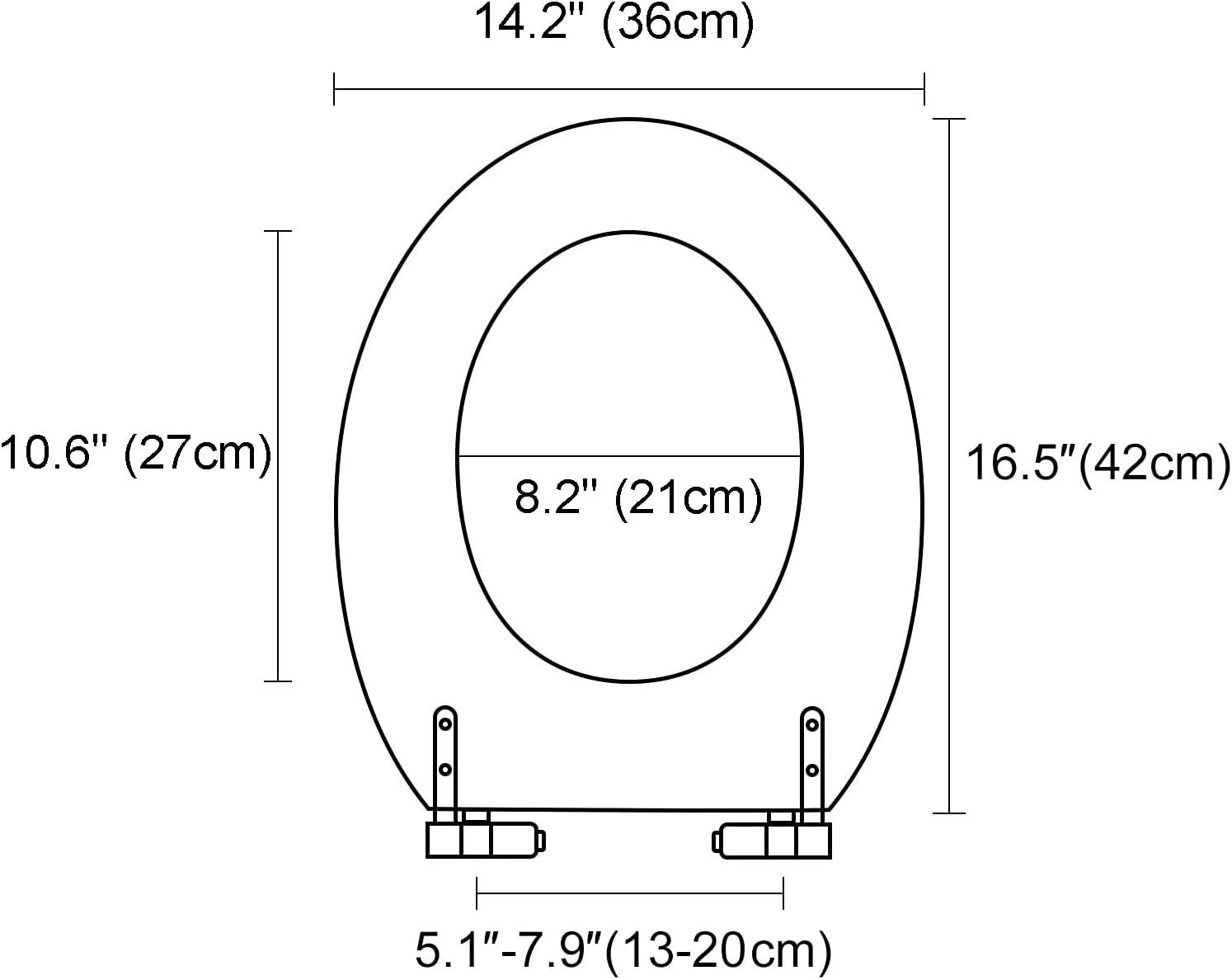 Sparkly Resin Toilet Seat, Elongated Toilet Seat, Thicken Toilet Seats, Glitter Toilet Seat Slow Close Bathroom Toilet Lid, Easy Clean & Install, 42 X 36Cm,Gold(Gold)