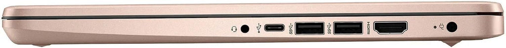 HP 14 Lightweight Business & Student Laptop 14' HD Anti-Glare Intel Celeron 4-core N4120 8GB RAM 256GB Storage (128GB eMMC + 128GB SD Card) Type-C Fast Charge Long-Lasting Battery Win11 ICP Accessory