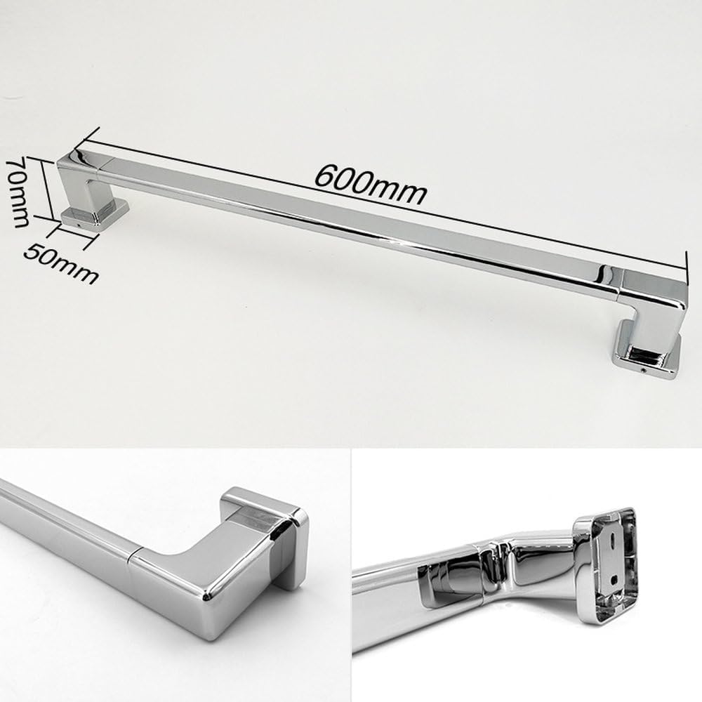 Grey Black Gold Bathroom Holder Stainless Steel Double Towel Rack Bath Towel Bar Hardware Accessories,Chrome Single Holder