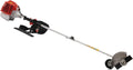 Weed Eater Gas Powered Weed Gas Edger 43CC 2 Blade Heads, Air-Cooled 2-Stroke Cordless Lawn Edger Gas Powered Weed String Trimmer with Handle & Shoulder Strap for Garden Lawn Grass Trimmer