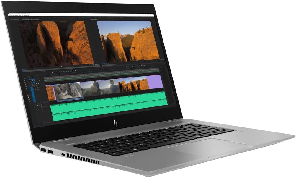 HP ZBook Studio G5 15.6' FHD Core i7-8850H 2.6GHz, 16GB RAM, 512GB SSD, Windows 11 Pro 64Bit, CAM, NVIDIA Quadro P1000 4GB (Renewed)