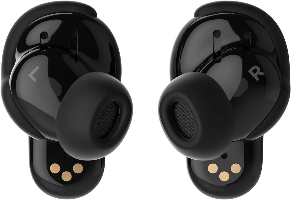 Bose QuietComfort Earbuds II, Wireless, Bluetooth, World's Best Noise Cancelling In-Ear Headphones with Personalized Noise Cancellation & Sound, Triple Black (Renewed)