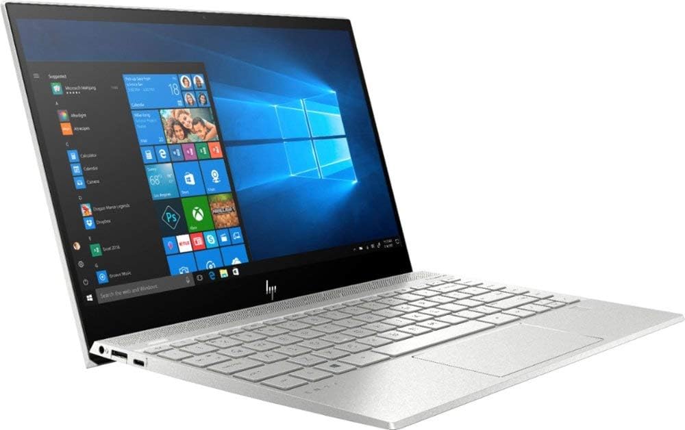 2020 HP Envy 13.3' 4K Ultra HD Touch-Screen Laptop 10th Gen Intel i7-1065G7 8GB DDR4 Memory 512GB SSD WiFi 6 Bluetooth 5.0 Weigh 2.6 lbs. Natural Silver
