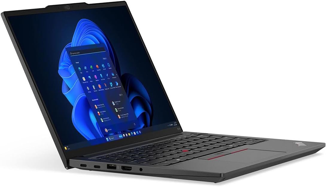 Lenovo ThinkPad E14 Gen 6 21M3000NUS 14' Notebook - WUXGA - AMD Ryzen 5 7535U - 16 GB - 256 GB SSD - English Keyboard - Black