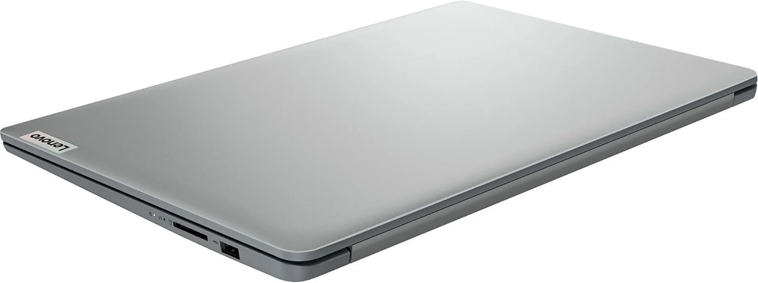 Lenovo Ideapad 1i Laptop, 15.6' FHD Touchscreen, Core i3-1215U, 8GB RAM, 256GB SSD, Iris Xe Graphics - Cloud Gray - (Renewed)