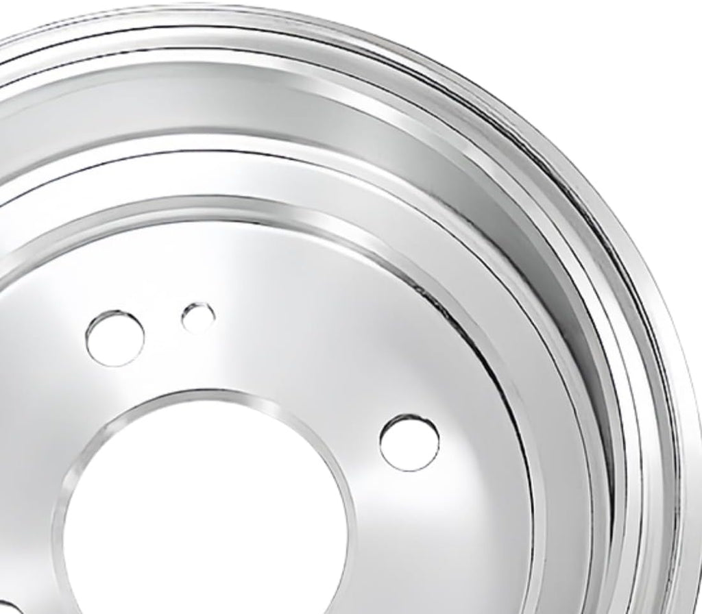 2 PC Rear Brake Drum 9.62inch (244.35mm) Replacement Brake Kit 4 Lug fits Ford Fiesta 1.6L 2011 2012 2013 2014 2015 2016 2017 2018 2019, fits Ford Fiesta 1.0L 2014 2015 2016 2017