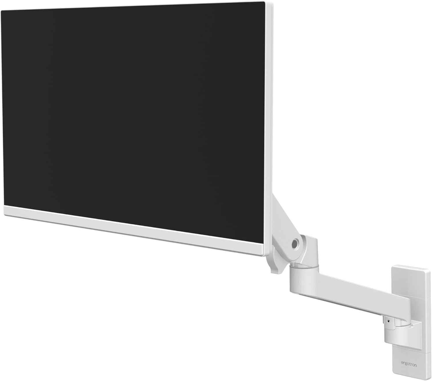 Ergotron – Upgraded LX Pro Premium Single Monitor Arm, VESA Wall Mount – for Monitors Up to 34 Inches, 4 to 22 lbs – White