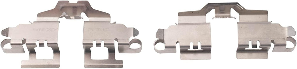 TRQ Rear Brake Pad and Rotor Set Ceramic Solid Rotors Calipers Compatible with 2010-2013 Toyota Prius