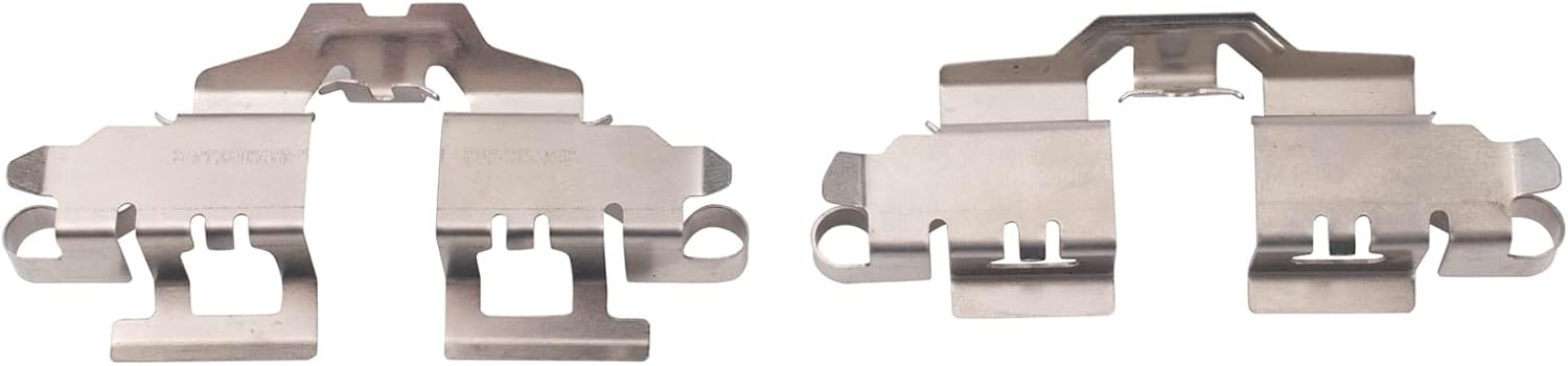 TRQ Rear Brake Pad and Rotor Set Ceramic Solid Rotors Calipers Compatible with 2010-2013 Toyota Prius