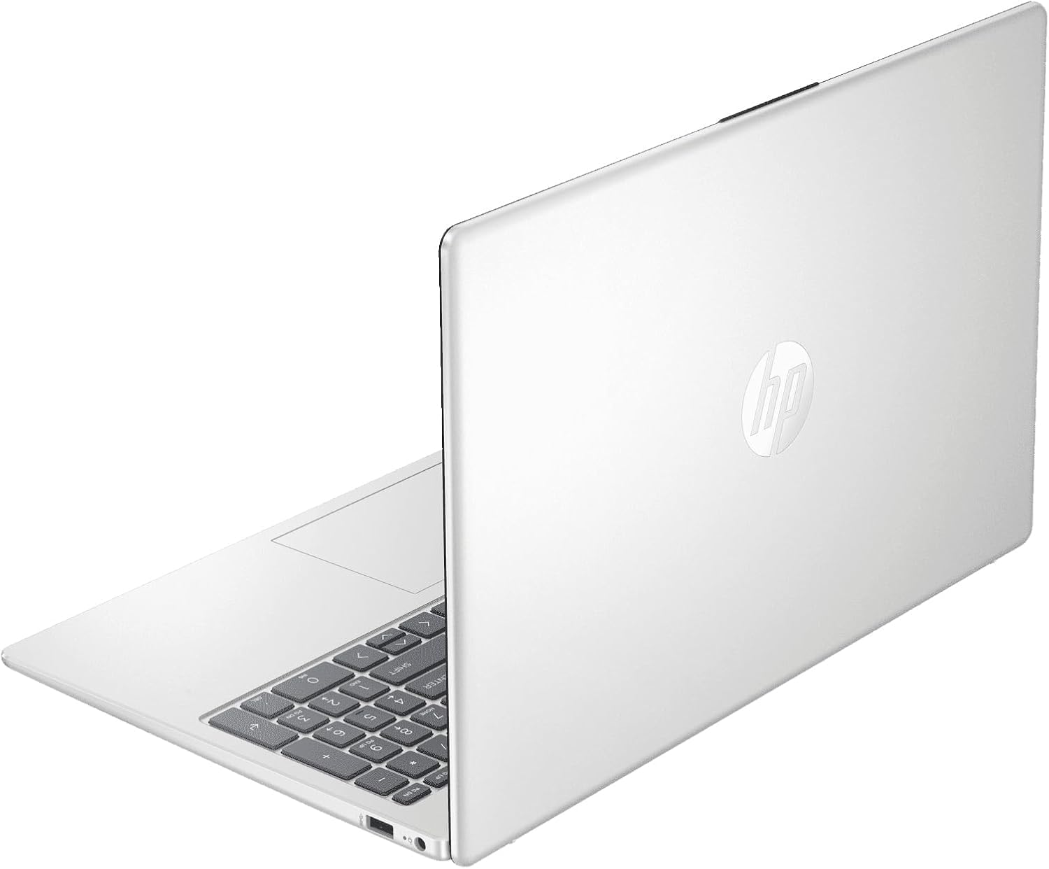 HP 15.6' FHD Laptop, Intel Core i7-1255U Processor, 16GB RAM 1TB PCIe SSD, 256gb 9H Docking Station, Bluetooth, Wi-Fi 6, HDMI, Webcam, Windows 11 Pro, Natural Silver