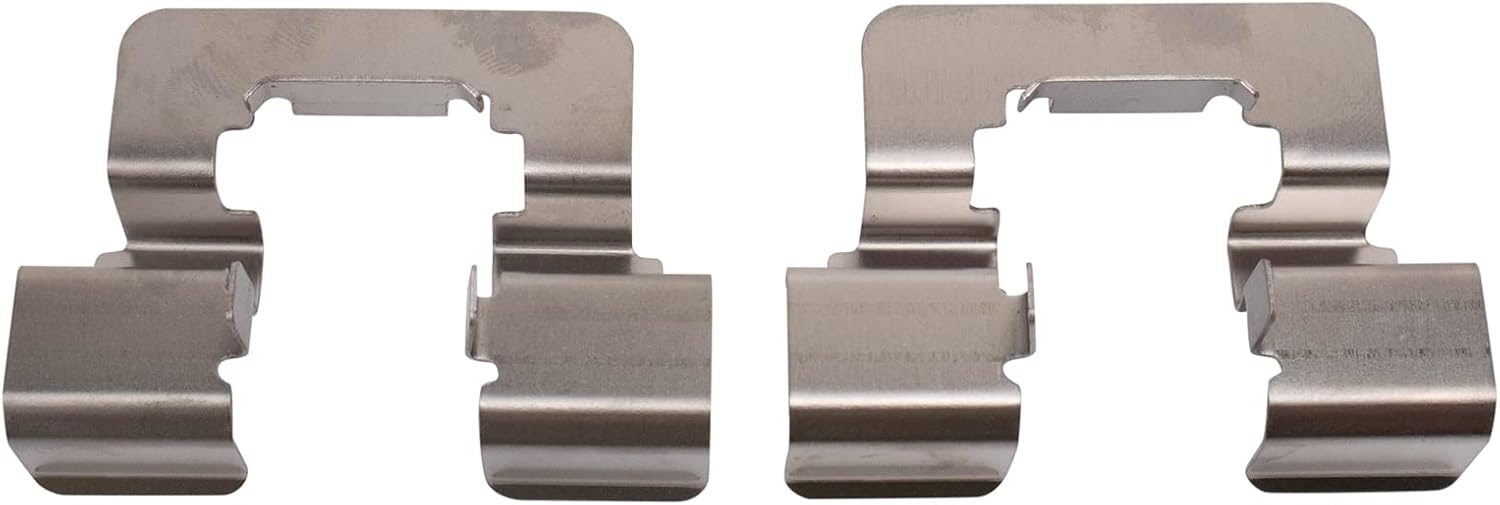 TRQ Rear Brake Pad & Rotor Kit Brake Caliper Brake Pads Brake Rotor Ceramic Solid Compatible with 2016 Chevrolet Malibu