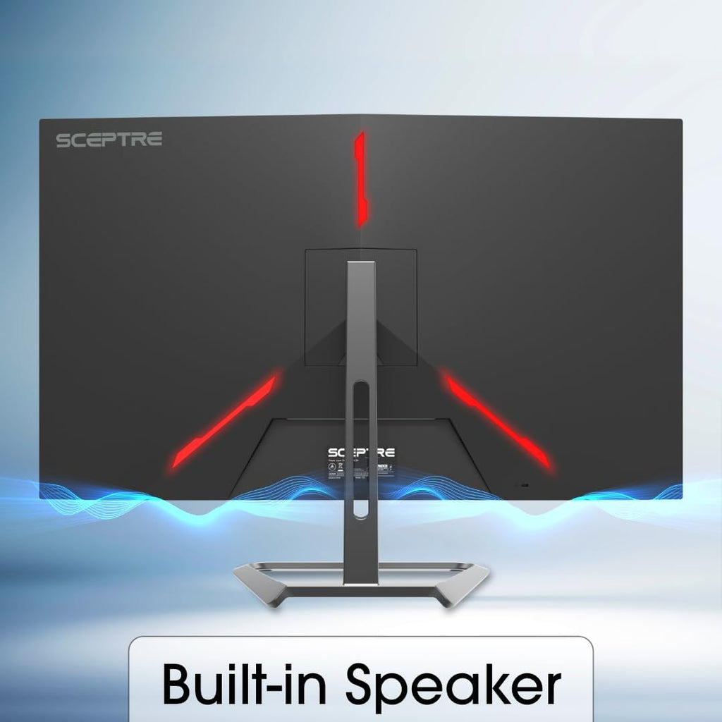 Sceptre 32-inch 4K UHD 3840 x 2160 Monitor DisplayPort x2 HDMI x2 99% sRGB Build-in Speakers, Machine Black 2026 (U325W-UPT Series)
