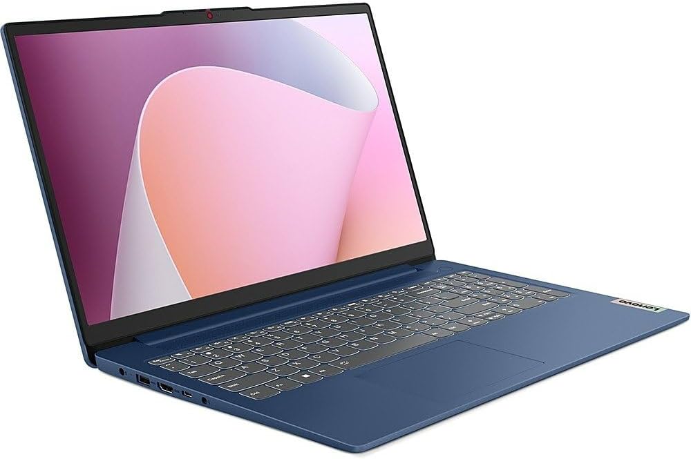 Lenovo 2024 Laptop | IdeaPad Slim 3 | 15.6' 1920 x 1080 Touch IPS | AMD-8 Core Ryzen 7 7730U | 16GB LPDDR4 | 512GB SSD | Windows 11 Home | Wi-Fi 6 - BT 5.2 - Backlit KB - 720p HD Camera - Abyss Blue