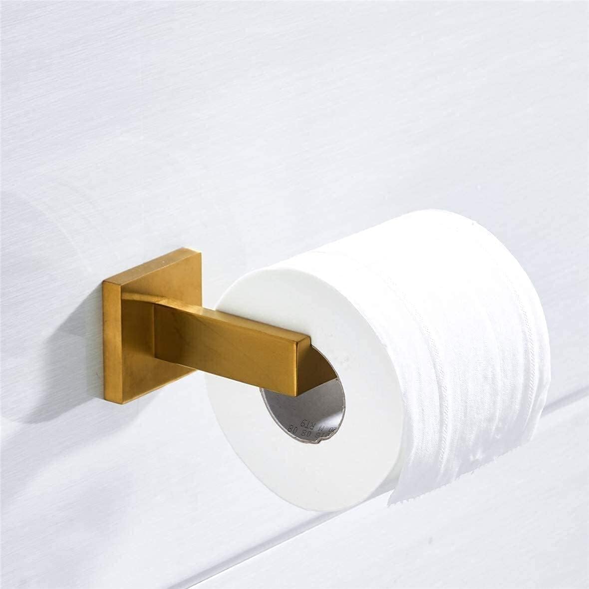 Towel Rack Multi-Function Towel Rack Home Towel Shelf with Wall Mounted Gold Polished Towel Bathroom Accessory Storage/Bathroom Hardware Set 4Pieces It's so Kind of You
