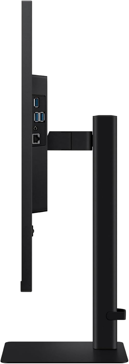 SAMSUNG 32-Inch ViewFinity S8 (S80UD) 4K UHD High Resolution Monitor with HDR10, USB-C, Height Adjustable Ergonomic Stand, Built-In KVM Switch, Advanced Eye Care, LS32D804UANXGO
