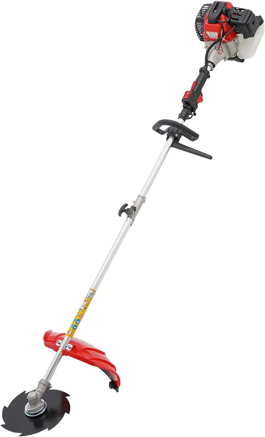 Garden Tiller Cultivator Lawn Mower Gas Powered 52cc 2-Stroke Engine for Lawn Gardening Soil Cultivation