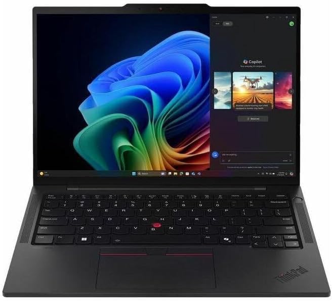 Lenovo ThinkPad T14 Gen 6 21QJ00CSUS 14' Copilot+ PC Notebook - WUXGA - AMD Ryzen AI 7 PRO 350-16 GB - 512 GB SSD - English Keyboard - Black