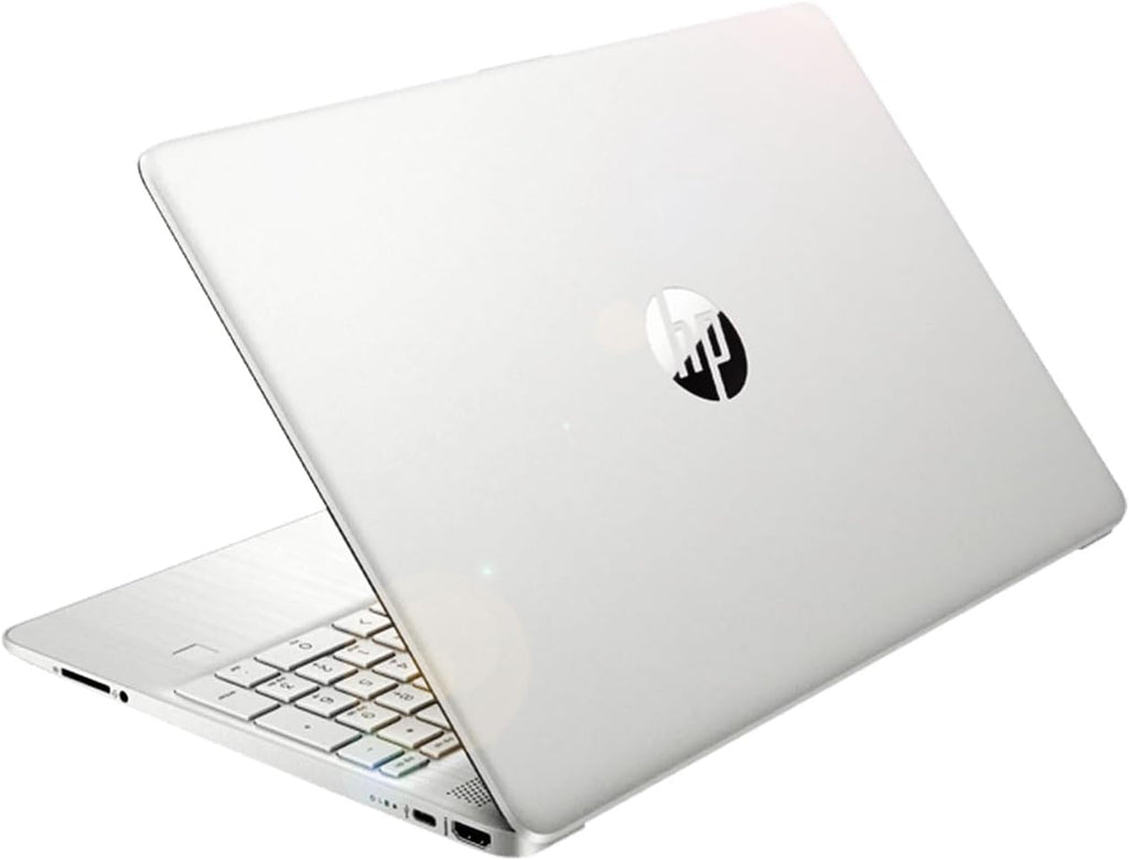 HP Essential Laptop, 15.6' FHD Display, Intel Core i3-1215U, 16GB RAM, 1TB PCIe SSD, Fingerprint Reader, Webcam, Type-C, HDMI, SD Card Reader, Wi-Fi, Windows 11 Home, Silver