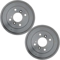 Brake Drum 9.62inch (244.35mm) for Ford Fiesta 1.6L 2011 2012 2013 2014 2015 2016 2017 2018 2019, for Ford Fiesta 1.0L 2014 2015 2016 2017 Replacement Rear 4 Lug Drum Brake Kit 2PCs