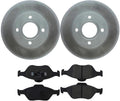 4Pack Front Brake Kit - Brake Pads and Rotors Kit Automotive Replacement Brake Kits for Ford EcoSport 2012 2011 2010 2009 2008 2007 2006 2005 2004 for Ford Fiesta 2009 2008 2007 2006 2005
