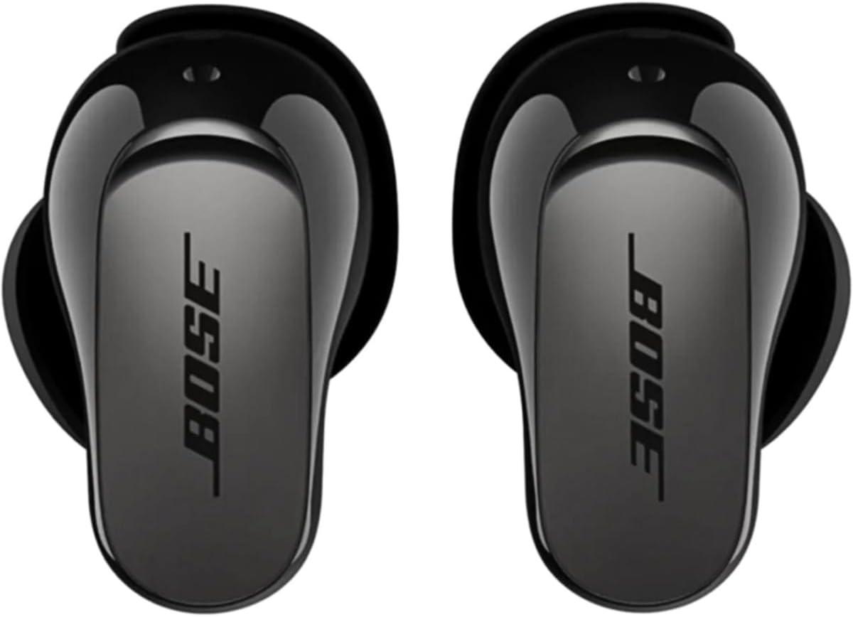 Bose QuietComfort 2nd Gen Ultra Wireless Noise Cancelling Earbuds - Black, with Wall Charger
