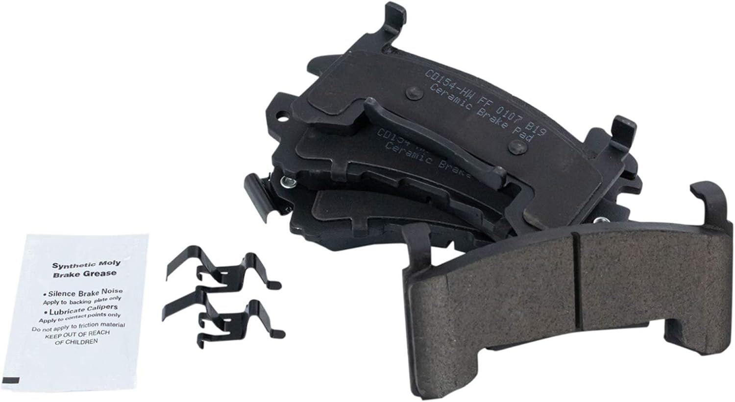 TRQ Front Brake Pad and Rotor Set Ceramic Calipers Compatible with 1982-1987 Buick Regal 1982-1995 Chevrolet S10 Camaro El Camino Malibu Monte Carlo LLV S10 Blazer GMC S15 Caballero Sonoma S15 Jimmy