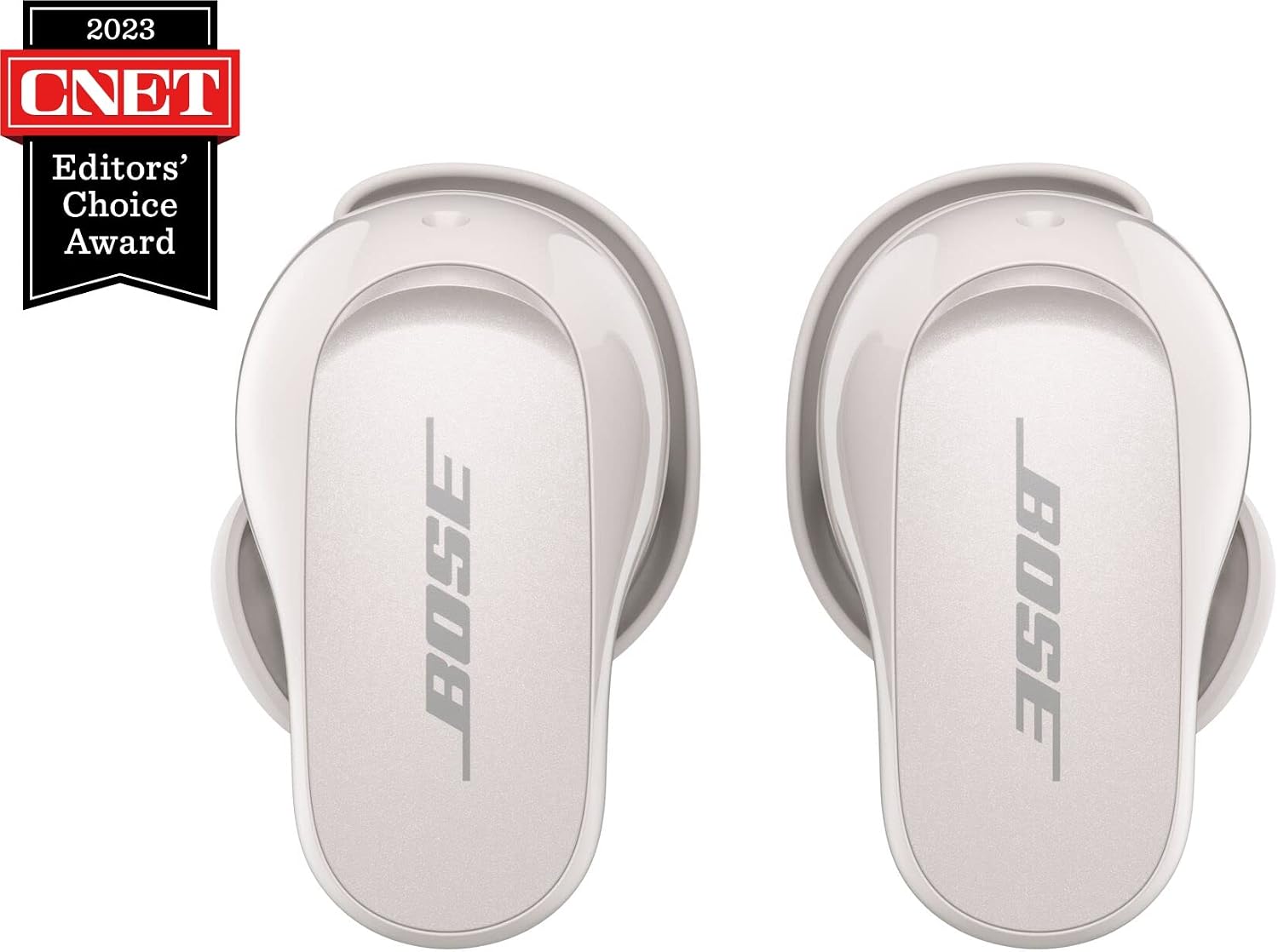Bose QuietComfort Earbuds II, Wireless, Bluetooth, World's Best Noise Cancelling In-Ear Headphones with Personalized Noise Cancellation & Sound, Soapstone (Renewed)